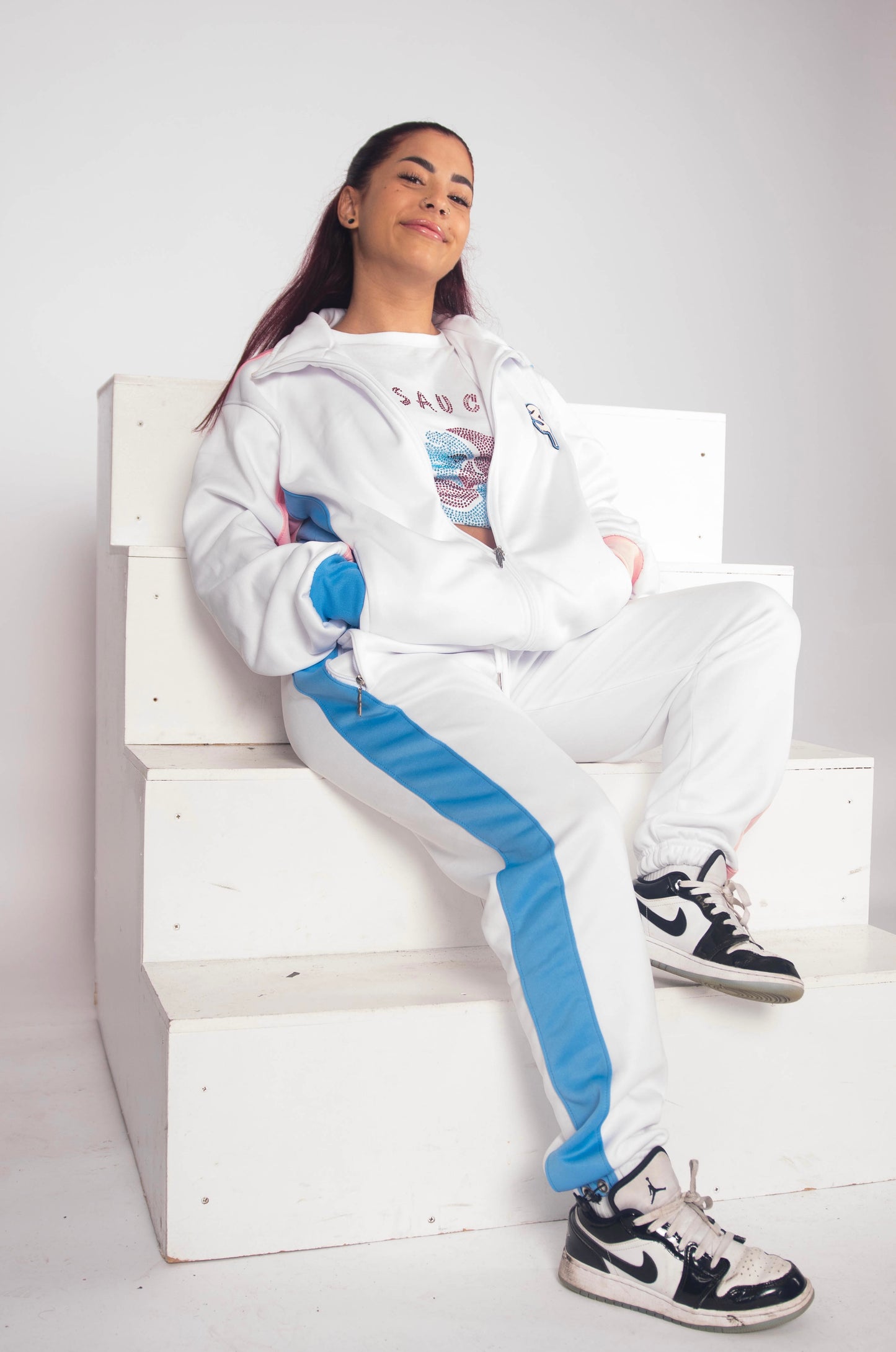 3SAUCE’s Blanco Delux3 Tracksuit