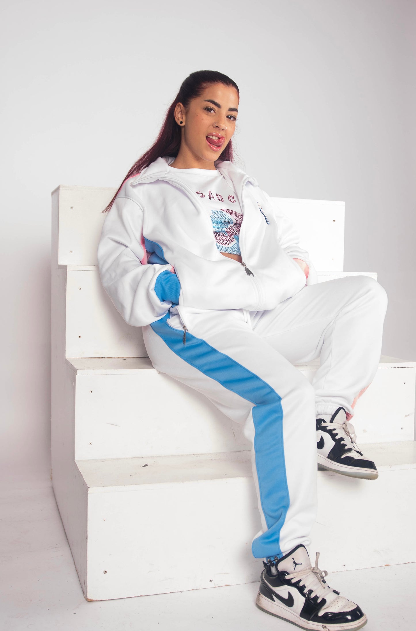 3SAUCE’s Blanco Delux3 Tracksuit