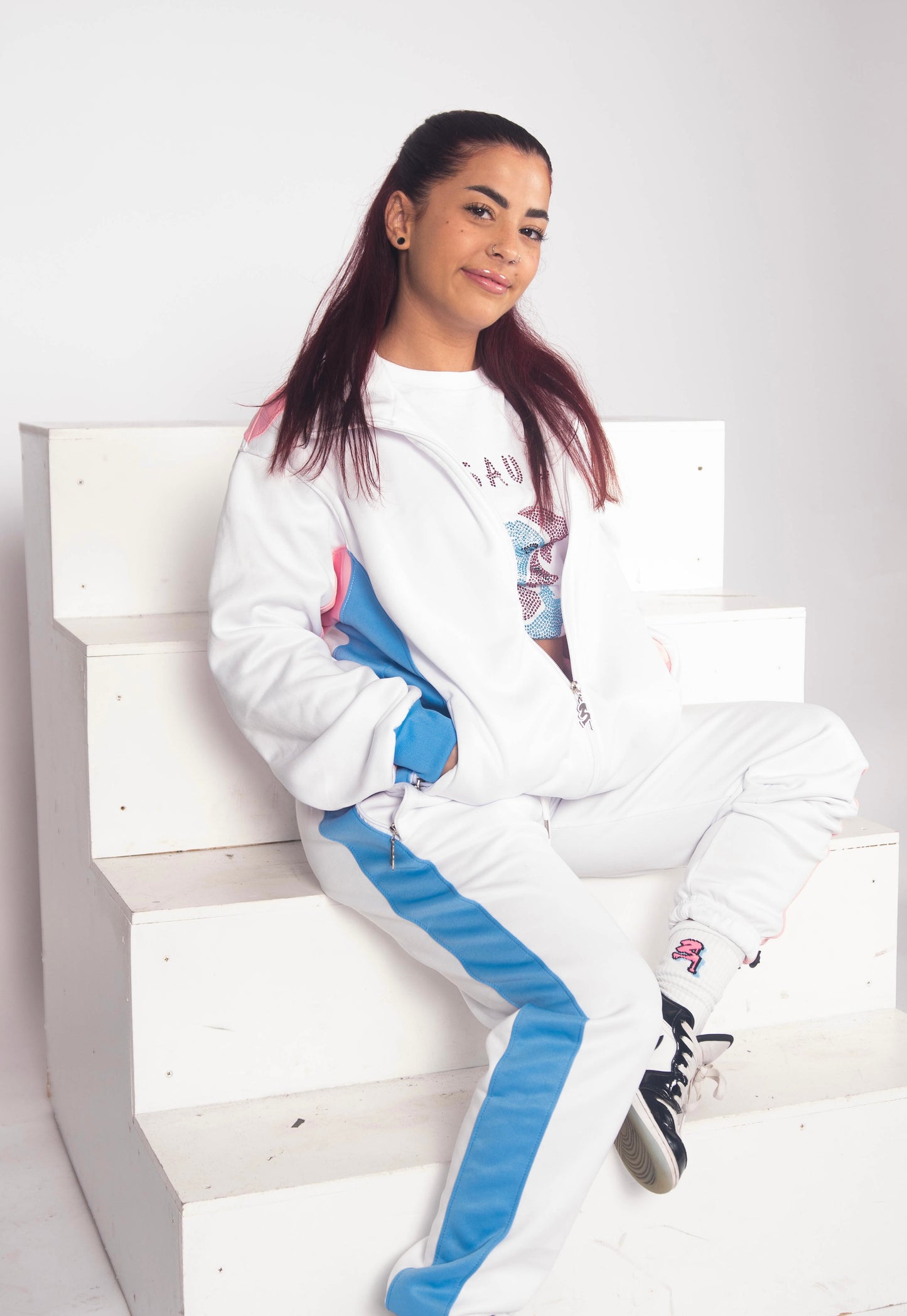 3SAUCE’s Blanco Delux3 Tracksuit