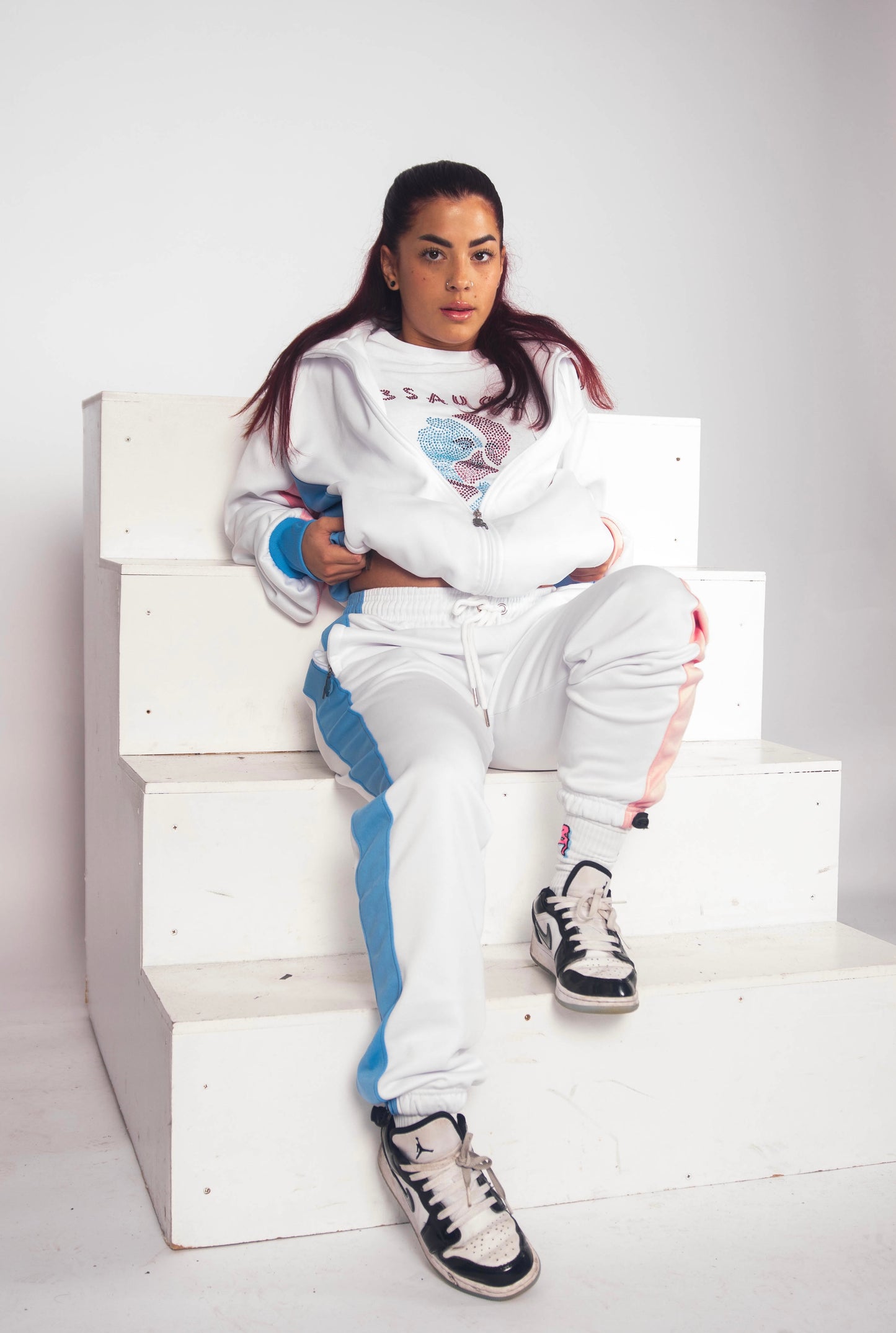3SAUCE’s Blanco Delux3 Tracksuit