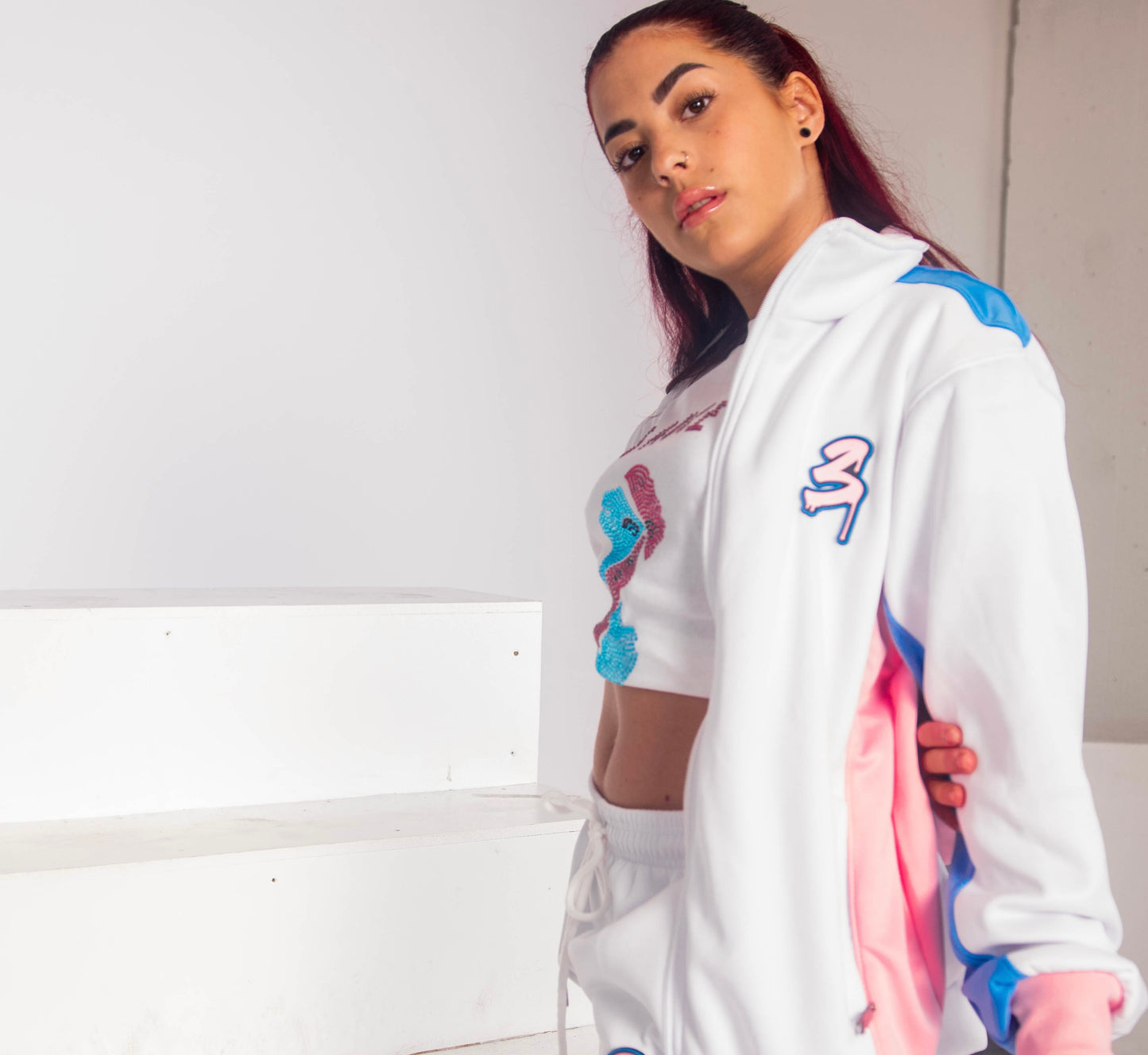 3SAUCE’s Blanco Delux3 Tracksuit