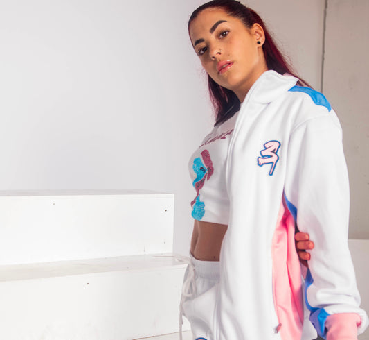 3SAUCE’s Blanco Delux3 Tracksuit
