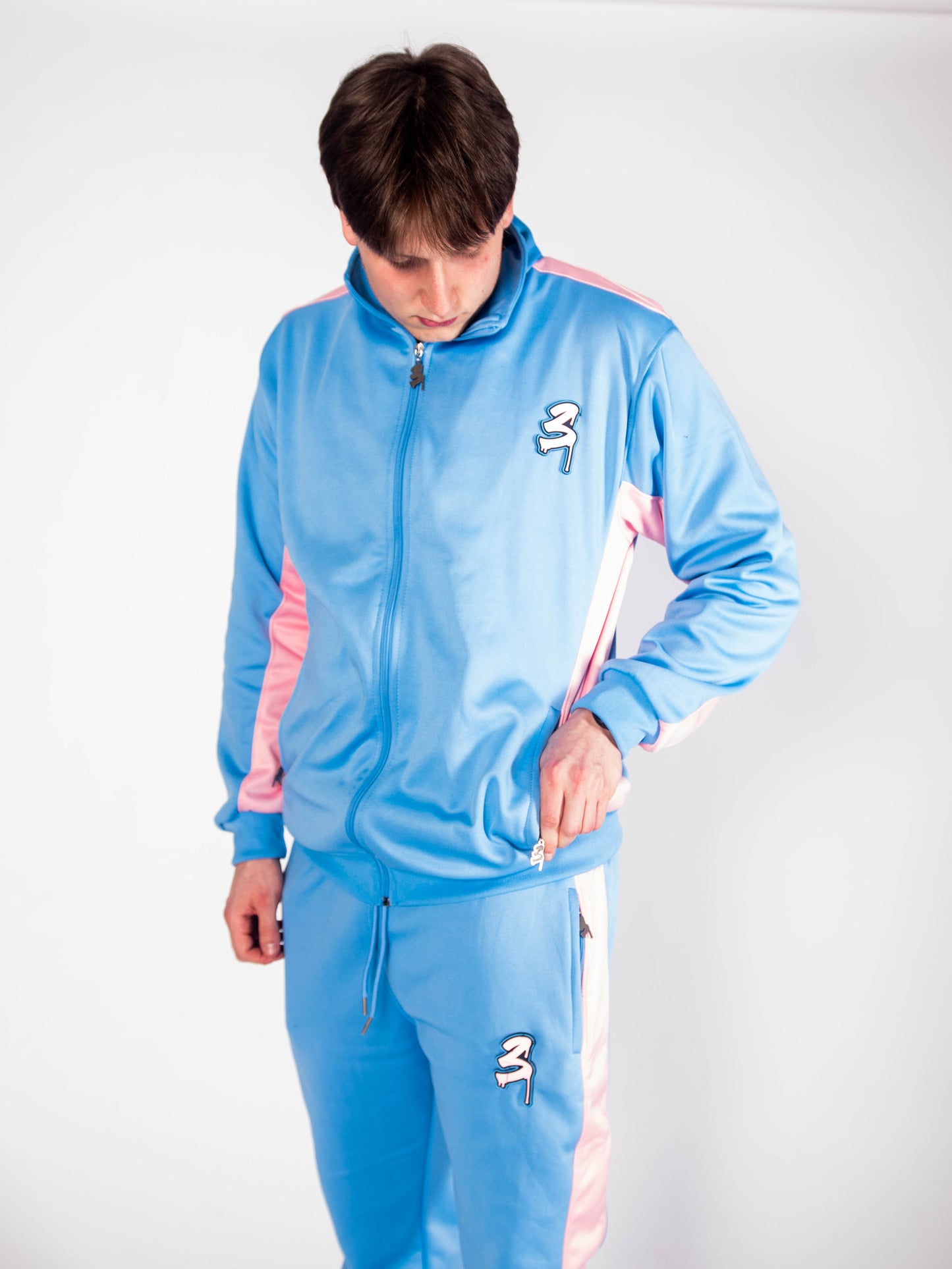 3SAUCE’s bubbl3gum blu3 tracksuit